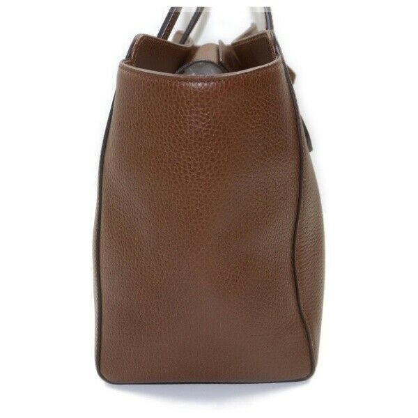 Brand Inspired Gucci Tote Bag Swing Tote Brown Leather (shc7-11055)
