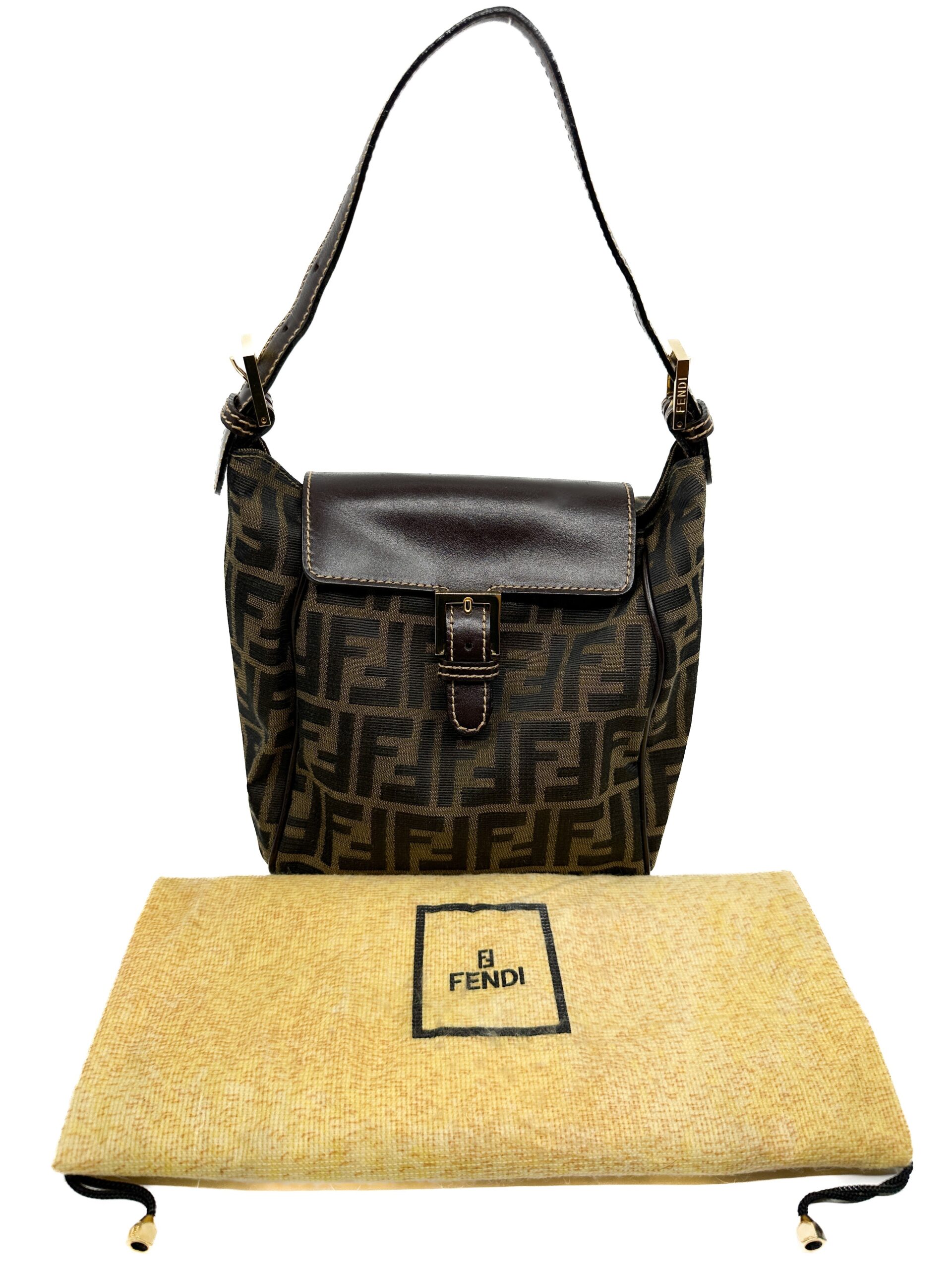 Rare Fendi Zucca Mini Hobo Shoulder Bag - Product Image 2