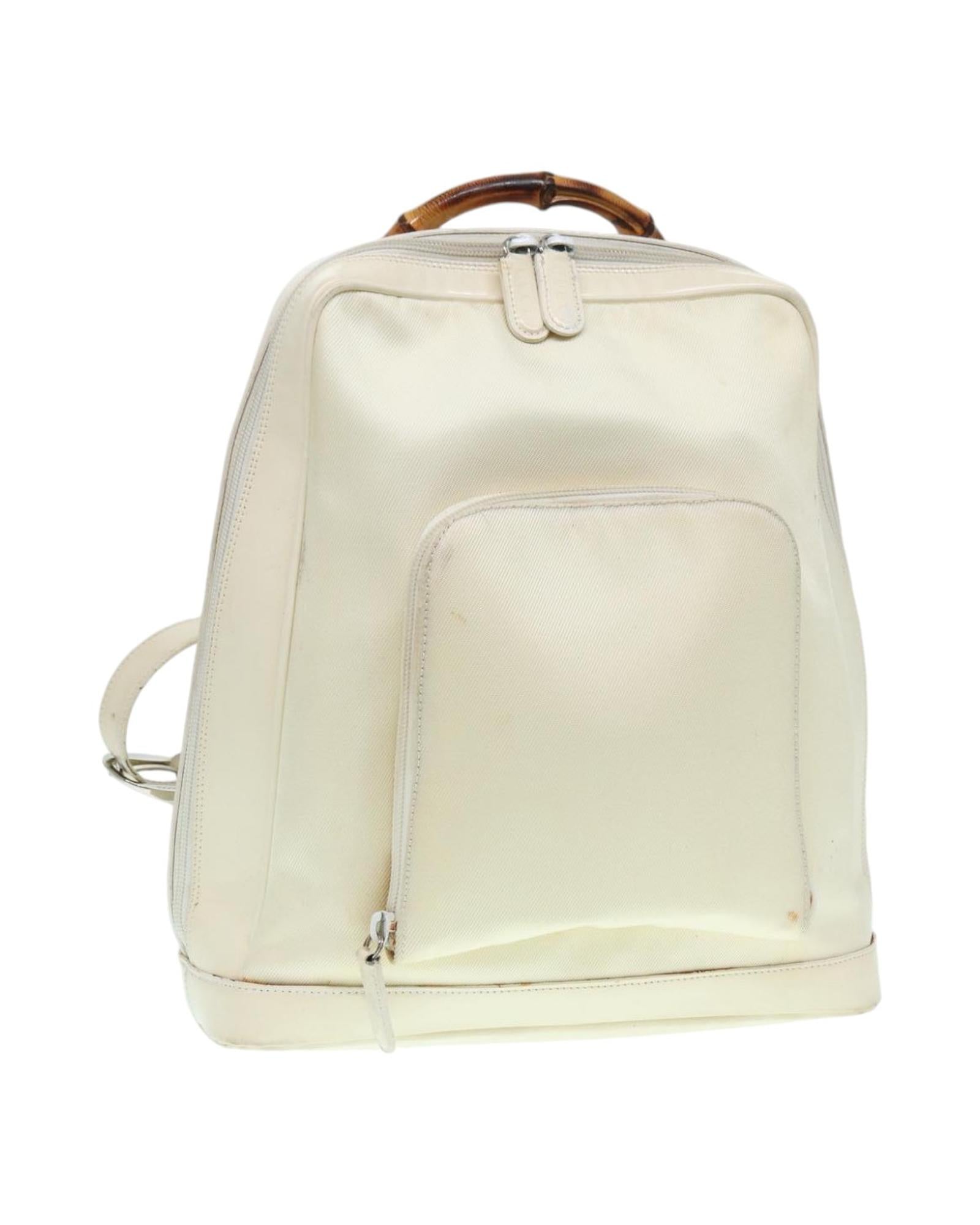 Bamboo Backpack OffWhite - Product Image 2