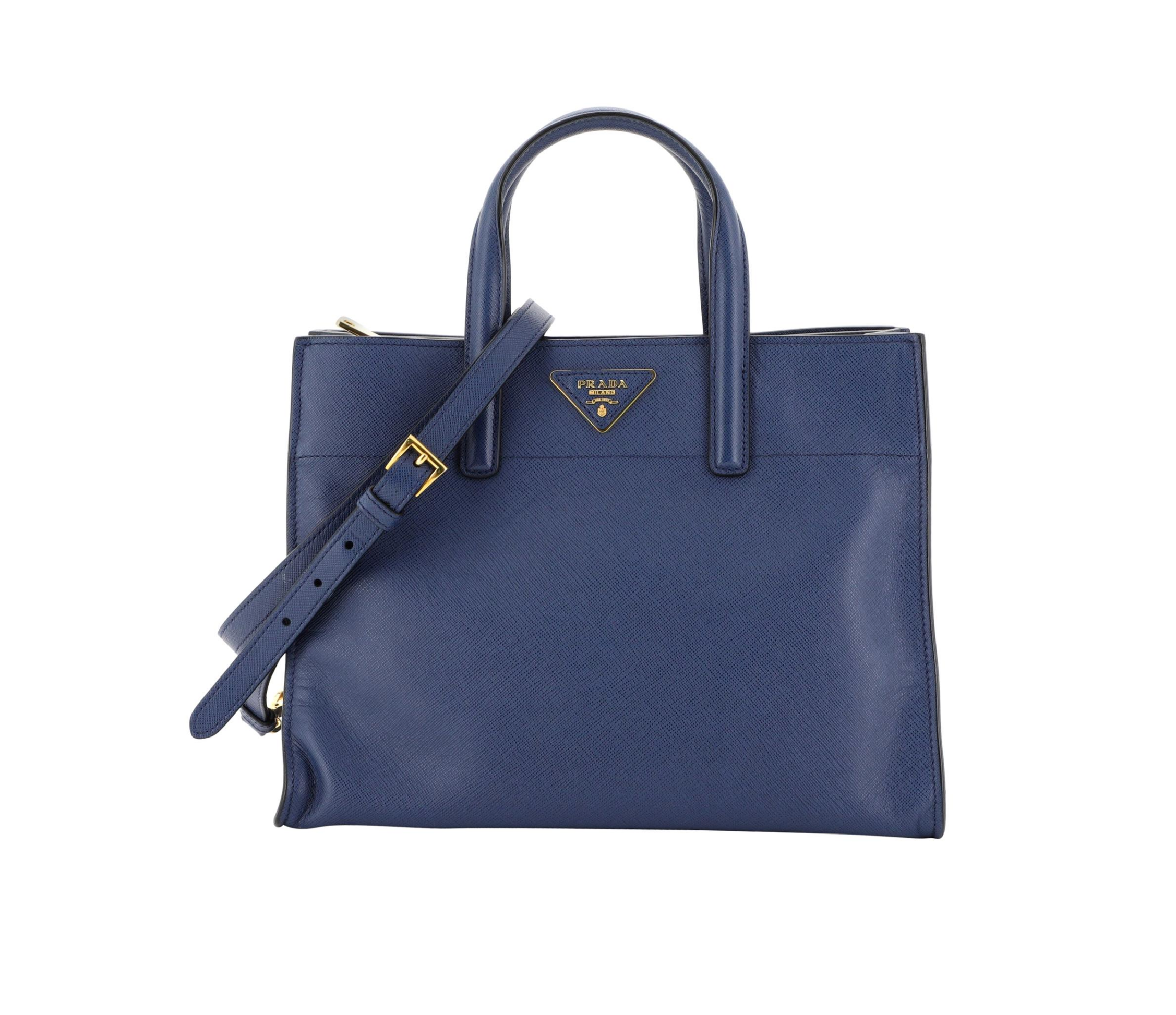 Prada Convertible Saffiano Leather TOTE