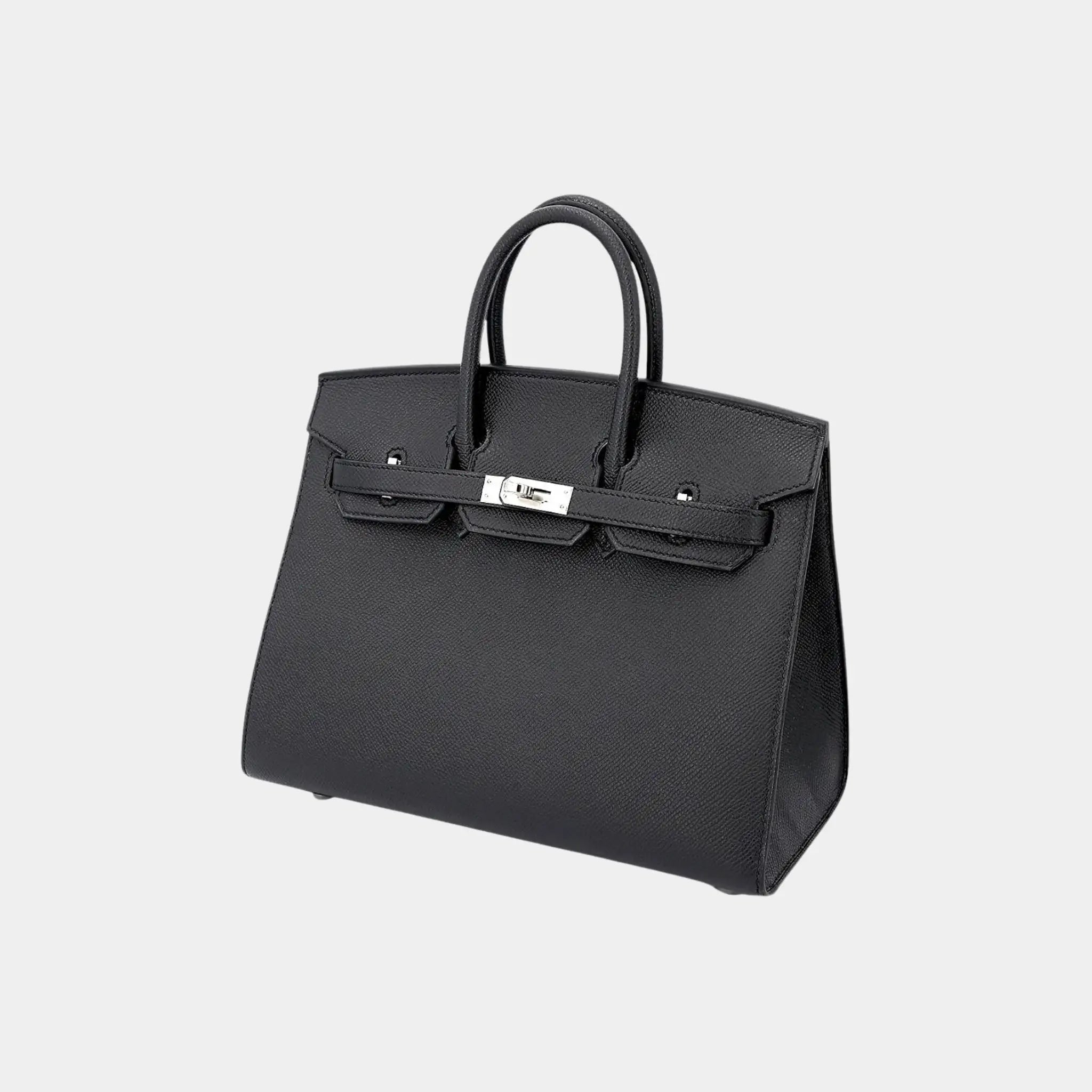 Birkin 25 Epsom Black PHW
