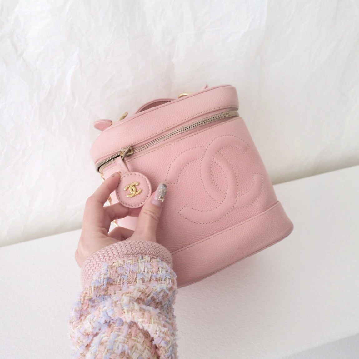 Chanel handbag – front view