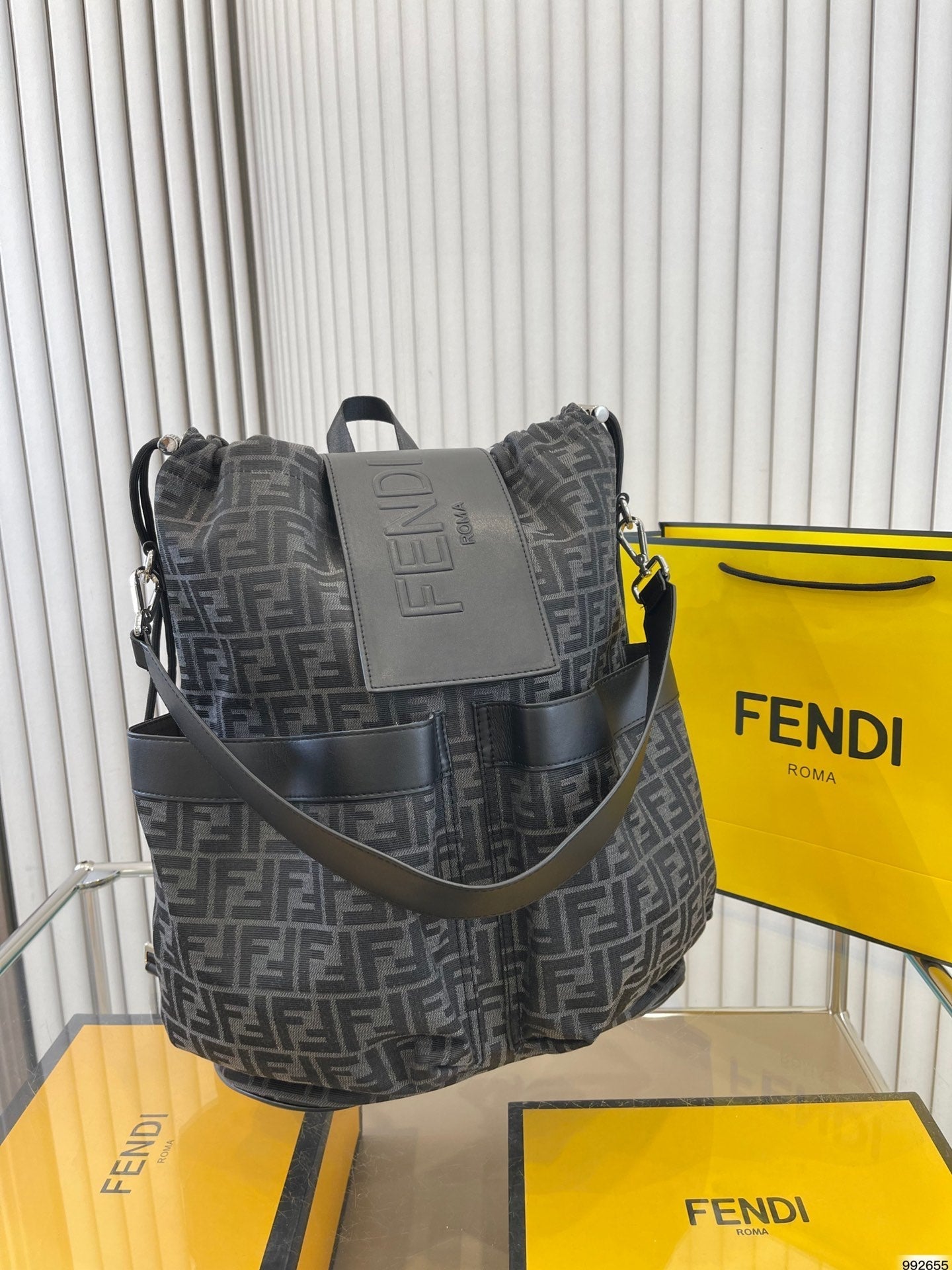 Fendi Backpack bag – front view