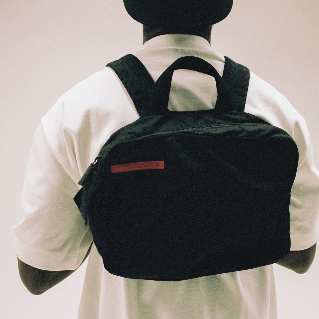 Prada Sports Nylon Backpack Black